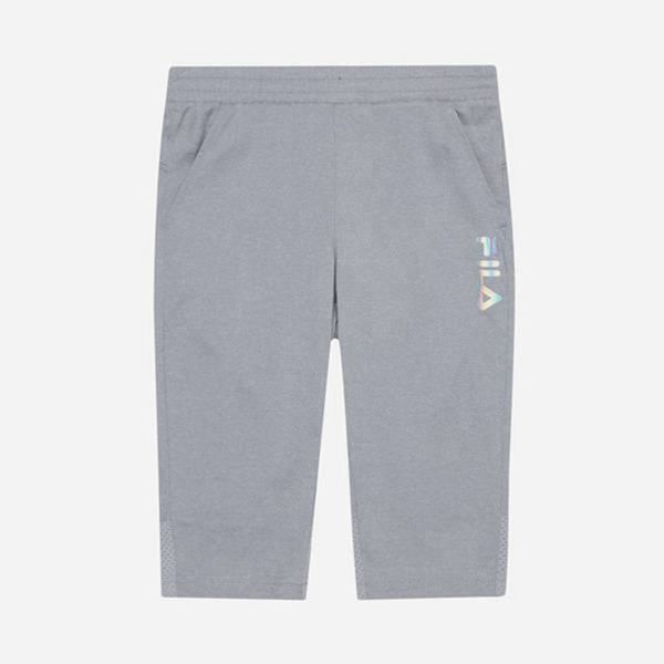 Fila Prism Warm Up Fleece Boy's Shorts - Grey,NZ 954-90345